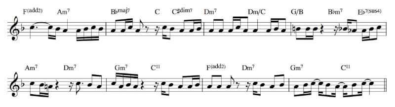 Featured image of post 只用 1~3 個音，就能在複雜的和弦進行上面即興！